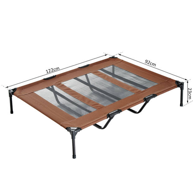 Honden Ligbed - Grote Hondenbed Stretcher - Hondenstretcher - Hondenkussen - Portable Draagbaar - XXL - 122x92x23cm...