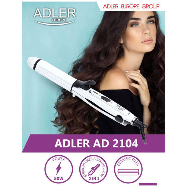 Adler AD 2104 - Stijl/krultang