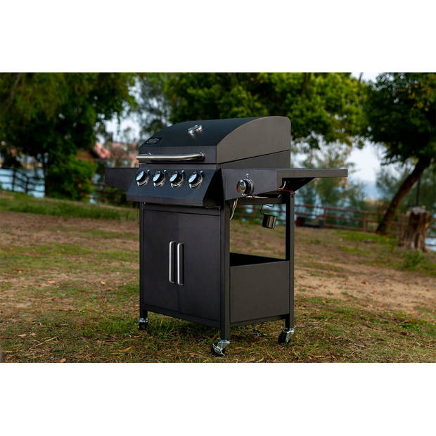 Buccan BBQ - Gas barbecue - Kempton Spark & Grill 4 + 1
