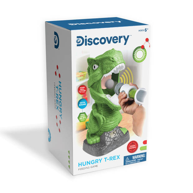 Discovery Kids T-Rex schietspel - Voer de T-Rex - Groen / Wit