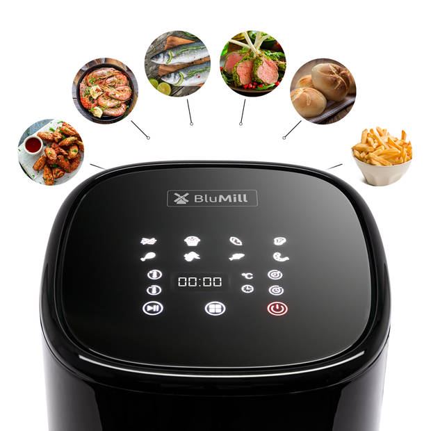 BluMill Digitale Air Fryer 5L