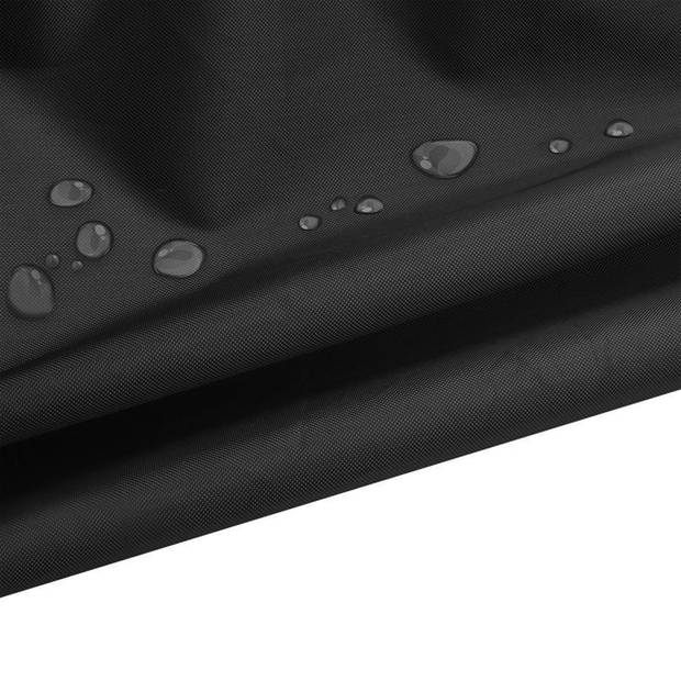 QUVIO Waterdichte hangstoelhoes - 110 x 145 cm - Zwart