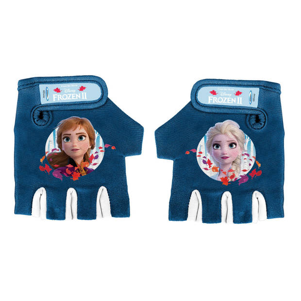 Disney fietshandschoenen Frozen 2 meisjes blauw one size