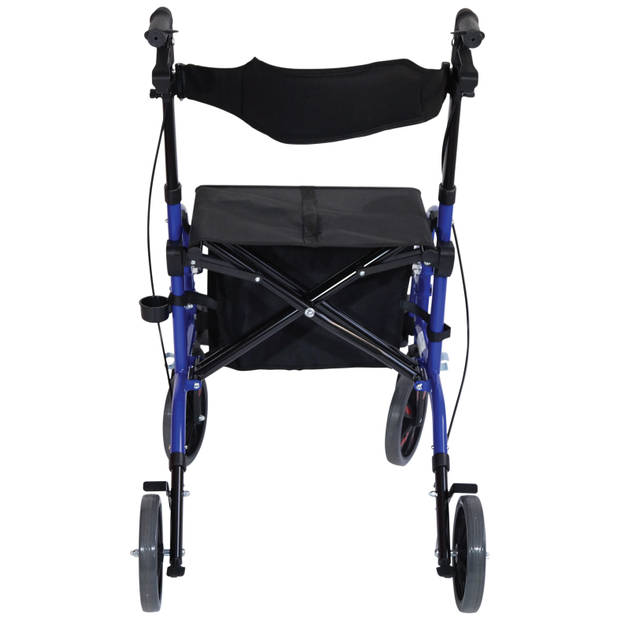 Aidapt rolstoel rollator blauw