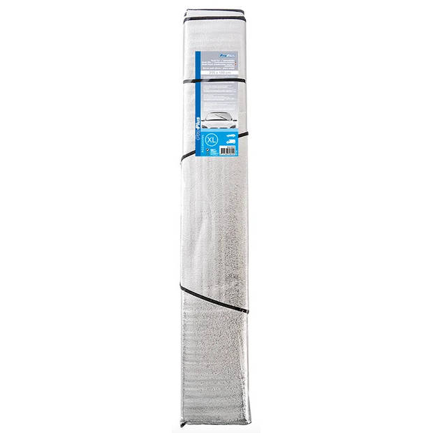 ProPlus anti-ijsdeken/zonnescherm 100 x 255 cm polyester zilver