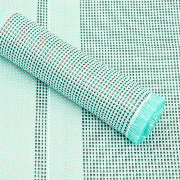 The Living Store Tentkleed Groen 350x250 cm - Anti-Schimmel - Ademend - Duurzaam - 100% polypropyleen