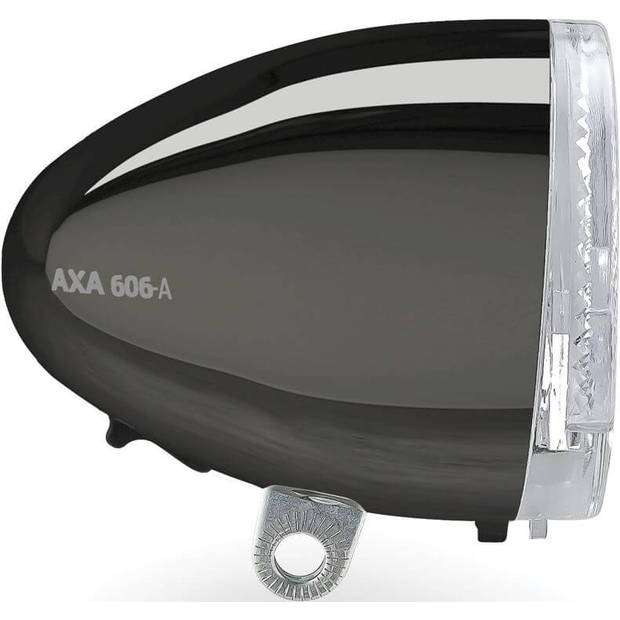 AXA koplamp 606 Auto Retro 15 lux led dynamo zwart