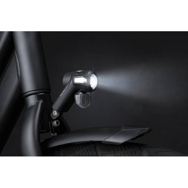 AXA koplamp Nox Sport led 12 lux batterij zwart