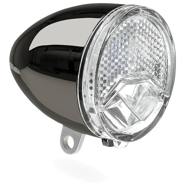 AXA koplamp Retro 606 Steady LED 15 lux dynamo zwart