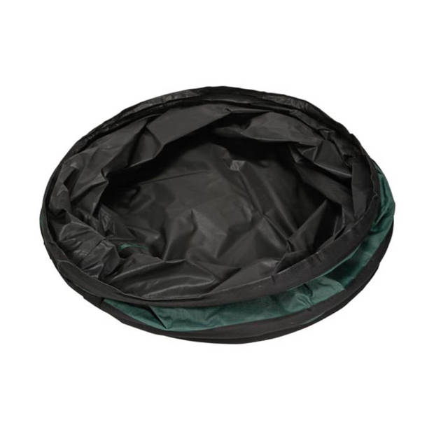 Perel tuinafvalzak 150 liter 63 x 55 cm nylon groen/zwart