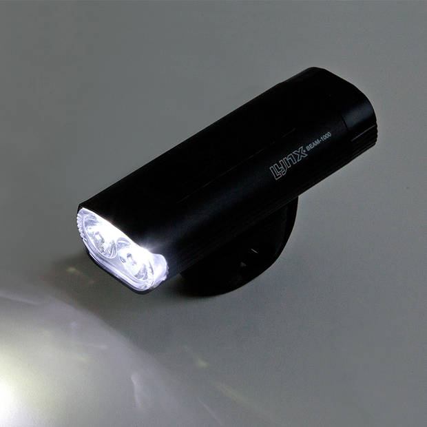 Lynx voorlicht Beam led USB-oplaadbaar 1000lm zwart