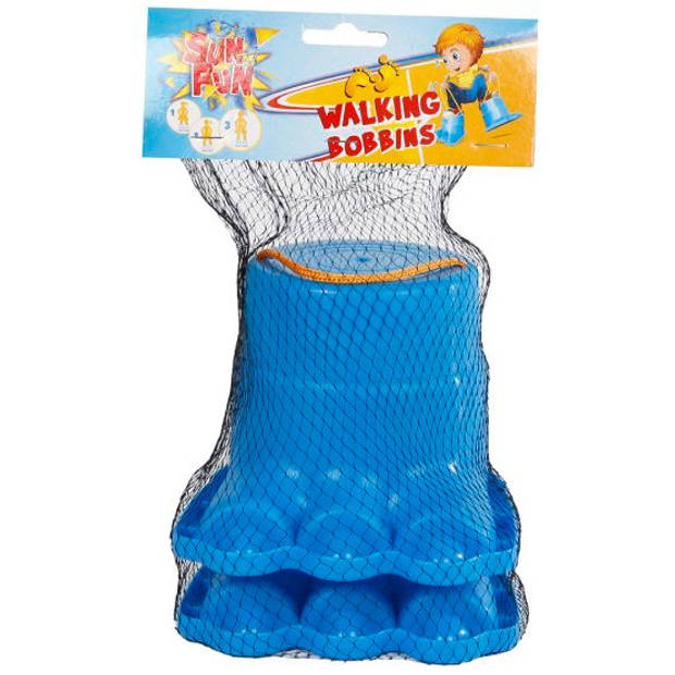 Sun Fun loopklossen junior 10,5 cm blauw