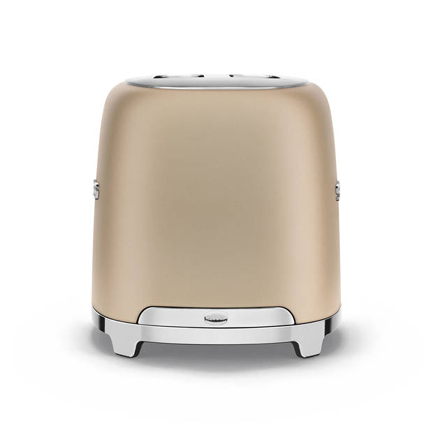 SMEG Broodrooster - 2 sleuven - mat champagne - TSF01CHMEU