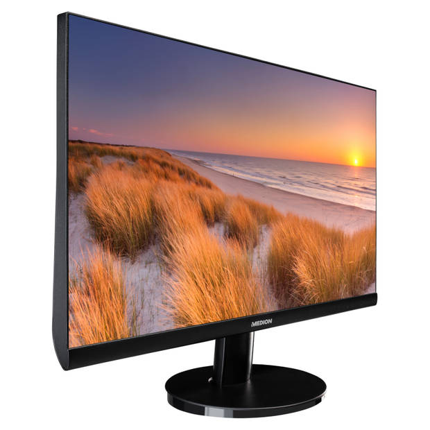 Medion Akoya Monitor (P52708) - Beeldscherm PC (24" inch) - Gaming Monitor - Full HD - HDMI - Zwart