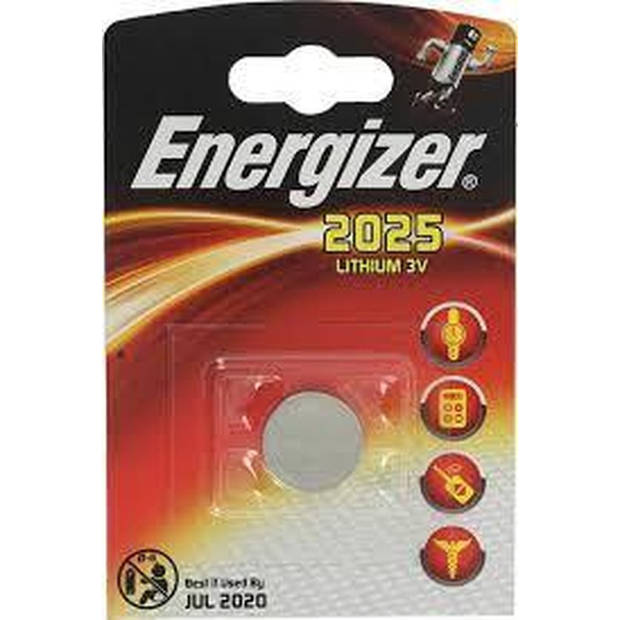 Energizer Lithium CR2025 3V blister 1