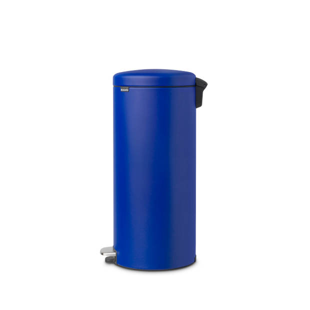 Brabantia NewIcon pedaalemmer 30 liter met kunststof binnenemmer - Mineral Powerful Blue