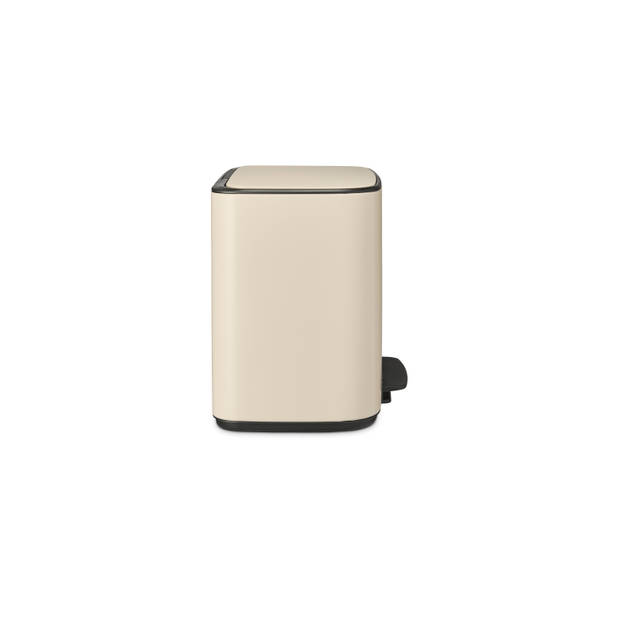 Brabantia Bo pedaalemmer 11 + 23 liter met 2 kunststof binnenemmers - Soft Beige