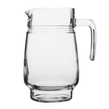 Glazen schenkkan/karaf 1,6 liter - Waterkannen