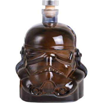 Star Wars karaf Stormtrooper 750 ml glas/kurk transparant/bruin
