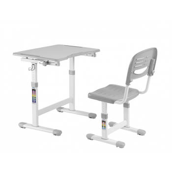 Bureau met bureaustoel kinderen - tekentafel - ergonomisch in hoogte verstelbaar