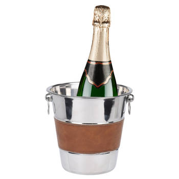 Ijsemmer - Champagnekoeler - Wijnkoeler - RVS - Ø21 x 21 Cm