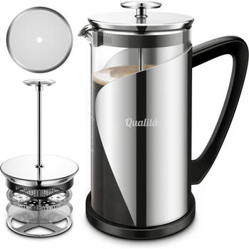 Qualitá French Press – Cafetiere – Koffiemaker – Franse Pers