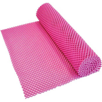 Aidapt anti-slip mat roze - voor lade, dienblad, vloer