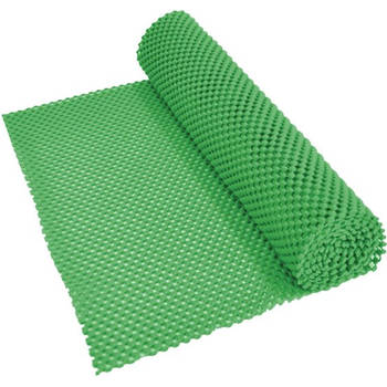 Aidapt anti-slip mat voor lade, dienblad, vloer 150 x 30 cm - groen