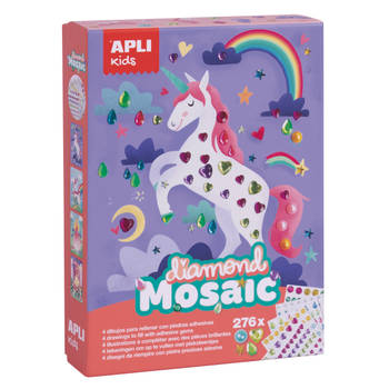 APLI Kids APLI - Diamanten Mozaïek (4 kaarten, 276 diamanten)