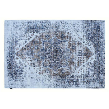 Dutch Lifestyle Vloerkleed Durban Genial 230x160 cm beige en blauw