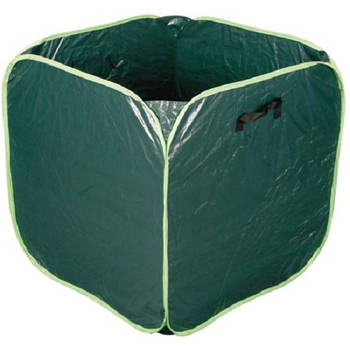 Toolland tuinafvalzak 290 liter 66 x 66 cm polypropyleen groen