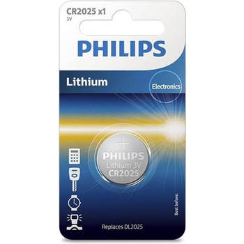 Philips Lithium CR2025 blister 1