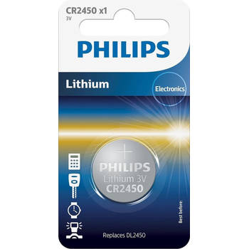 Philips Lithium CR2450 - blister 1