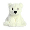 Pluche dieren knuffels ijsbeer van 24 cm - Knuffeldier