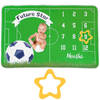 AWEMOZ Mijlpaaldeken Voetbal - Baby Deken - Milestone Baby Kleed - Kraamcadeau Jongen/Meisje - Babyshower - Kraampakket