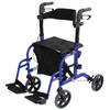 Aidapt rolstoel rollator blauw