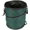 Perel tuinafvalzak 150 liter 63 x 55 cm nylon groen/zwart