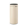 Brabantia Touch Bin afvalemmer 30 liter met kunststof binnenemmer - Soft Beige