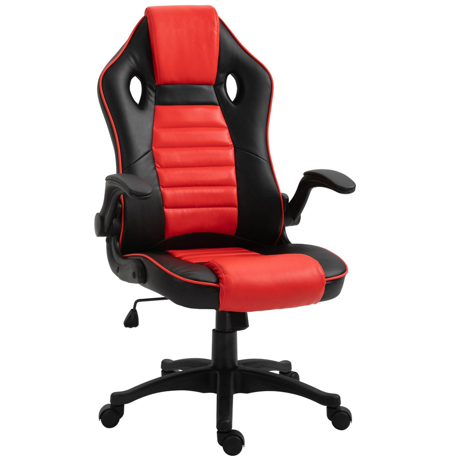 NiceGoodz Game Stoel - Gaming Stoel - Gaming Chair - Racing Style - Zwart/rood