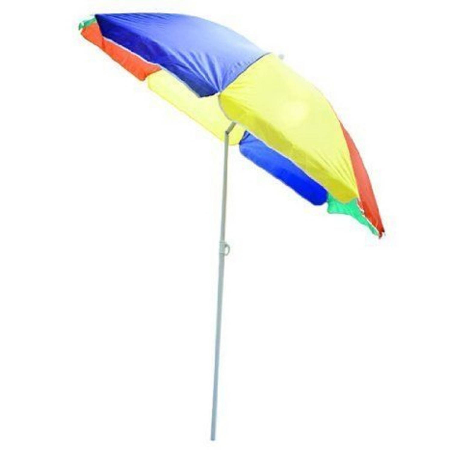 Luxe strand parasol - Knikbaar - Zonnescherm - Strandparasol Werend - Ã˜160 CM - Blokker