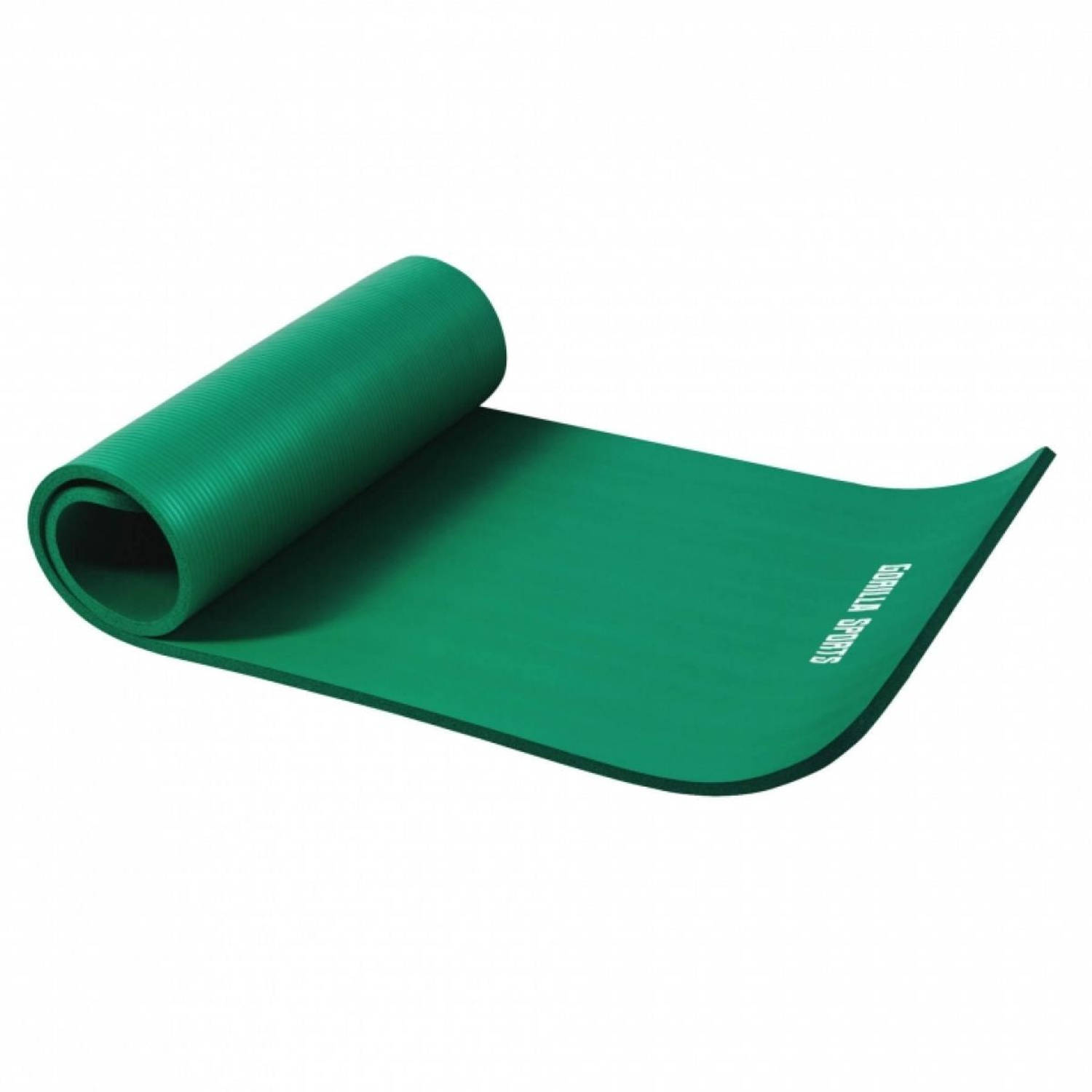 Yogamat Deluxe (190 x 100 x 1,5 cm) groen