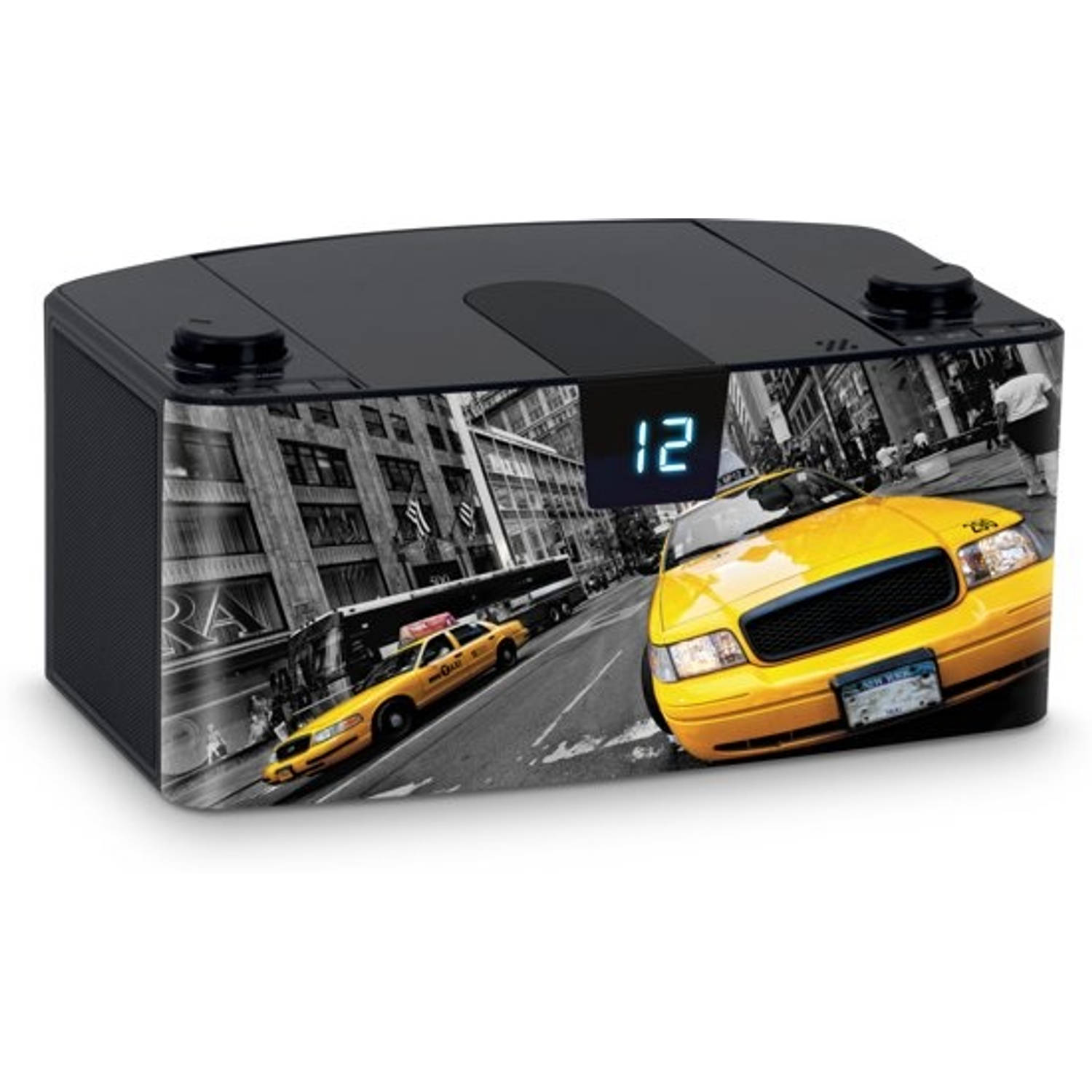 Bigben Interactive Draagbare radio en CD speler met USB - Taxi