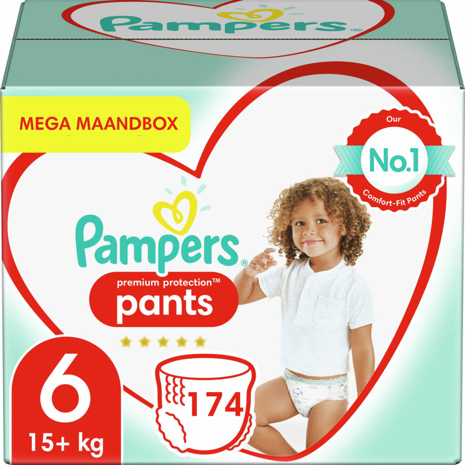 Pampers Premium Protection Pants Maat 6 Maandbox 174 Luierbroekjes