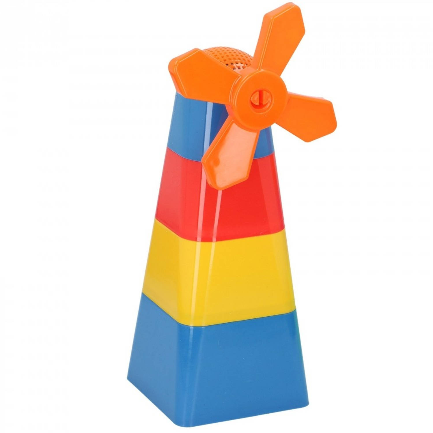 Eddy Toys - Speelgoedmolen blokjes stapelen - 5dlg