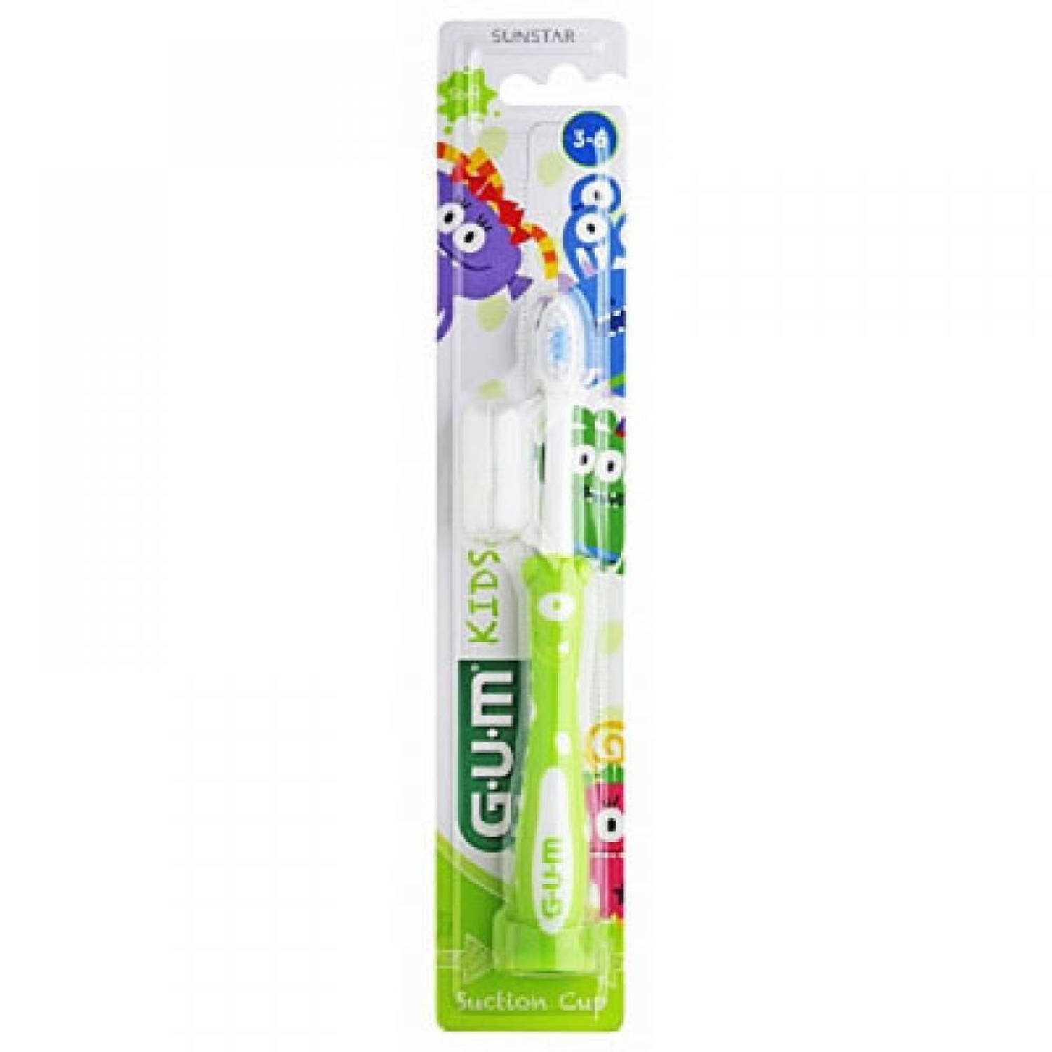 Sunstar Gum Kids - 3-6 jaar tandenborstel - Blauw