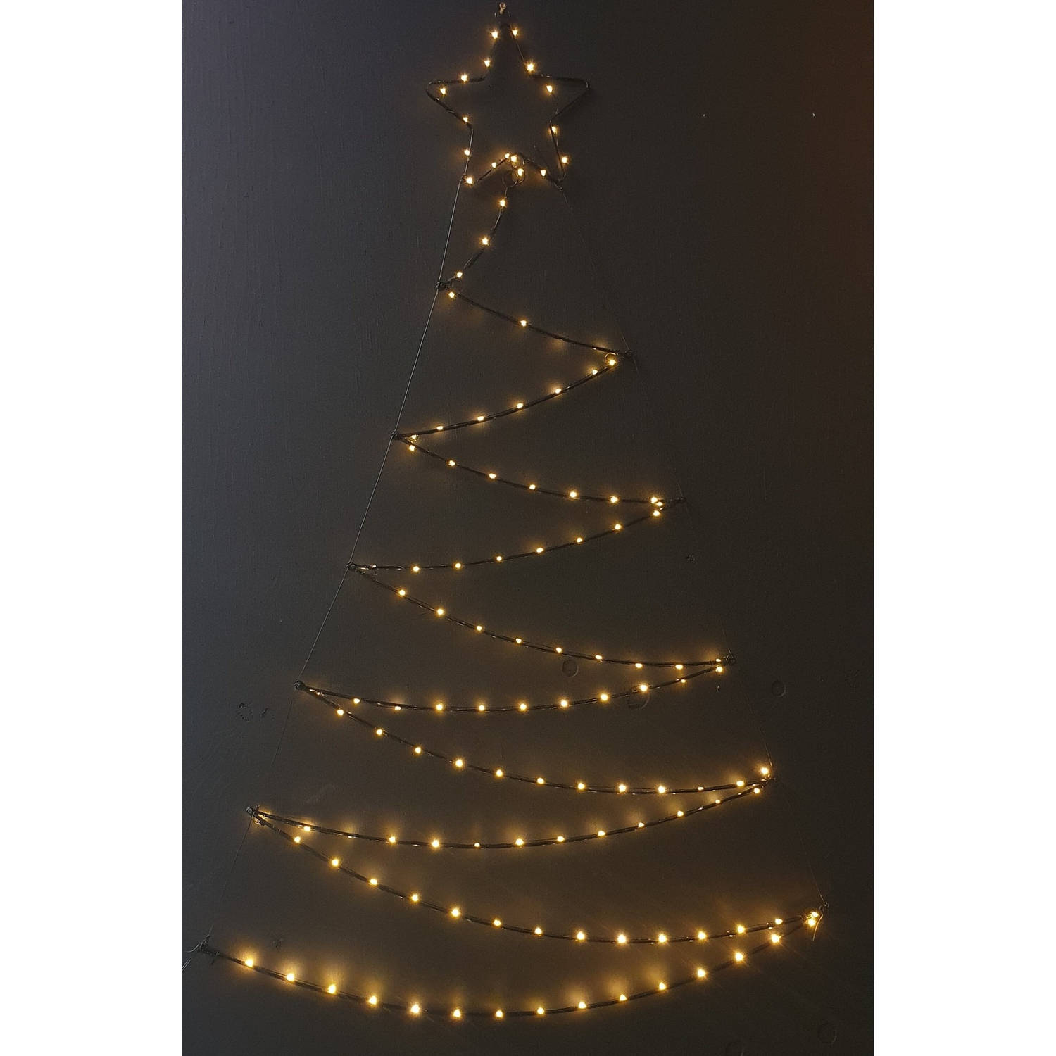 Verlichte LED Kerstboom - 125LED - 76X110CM