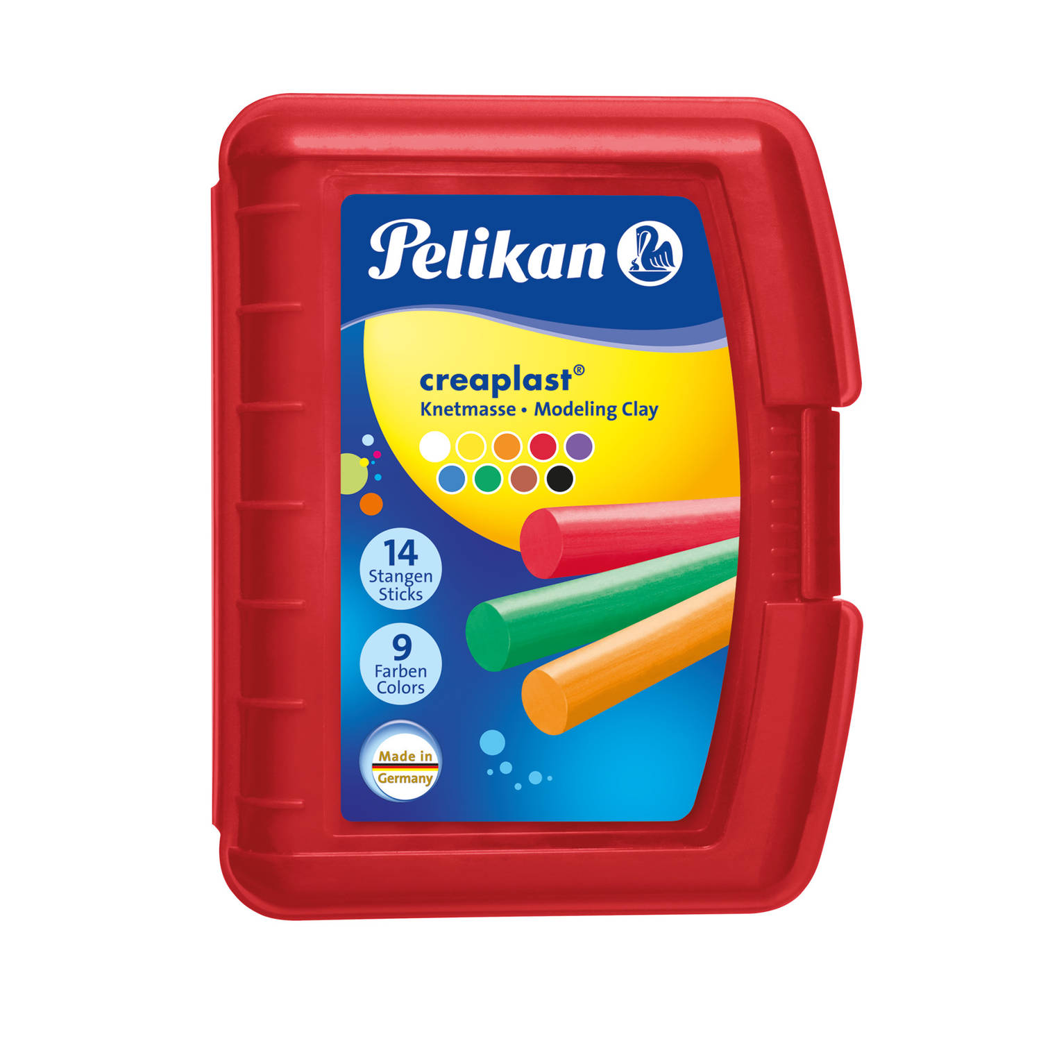 Pelikan 622670 materiaal voor pottenbakken en boetseren Boetseerklei 300 g Meerkleurig 1 stuk(s)