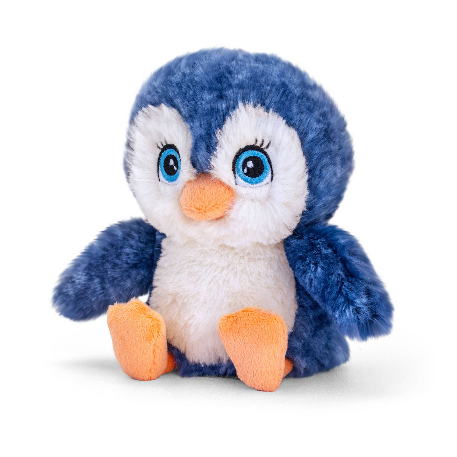 Pluche knuffel dieren pinguin 16 cm - Knuffelbeesten speelgoed