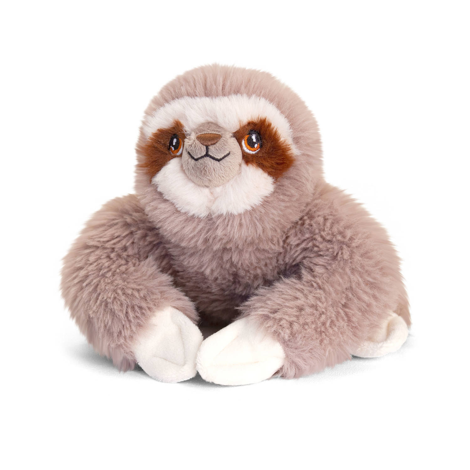 Pluche knuffel dieren luiaard 18 cm - Knuffelbeesten speelgoed