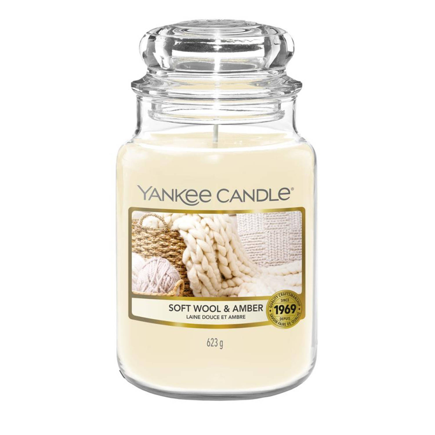 Yankee Candle - Soft Wool & Amber Large Jar